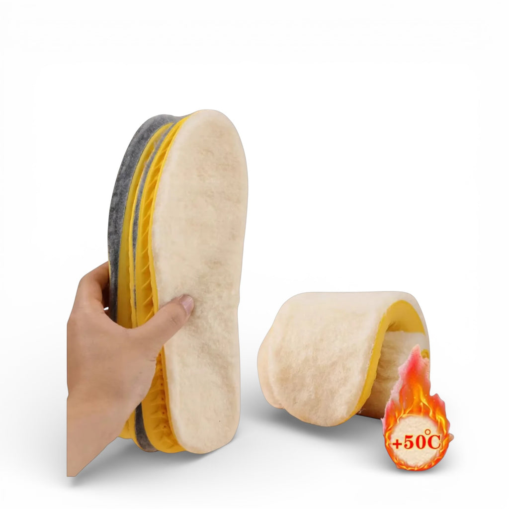Ultra Soft Wool Warm Insoles