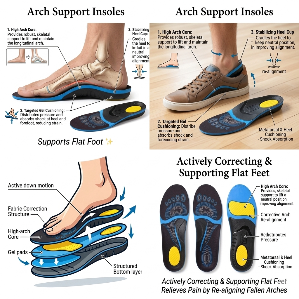 Arch Support Insoles Ultra