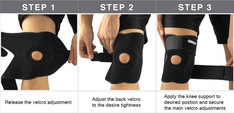 Open Patella Knee Brace