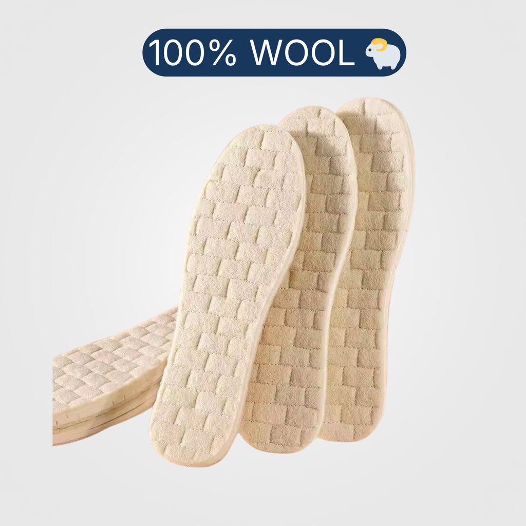 100% Wool Warm Insoles