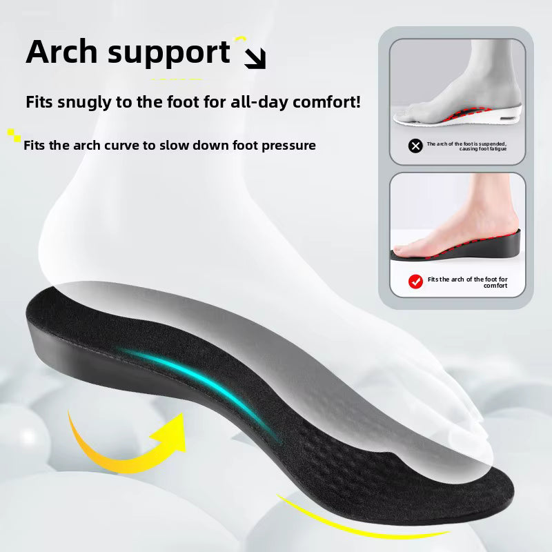 Leather Height Increase Insoles