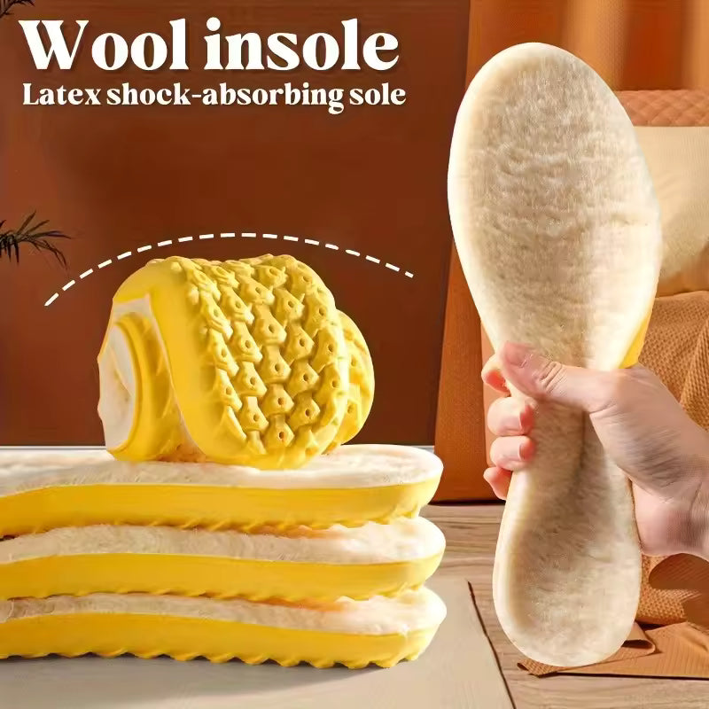 Ultra Soft Wool Warm Insoles