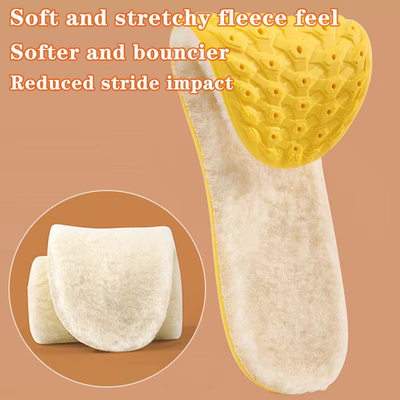 Ultra Soft Wool Warm Insoles