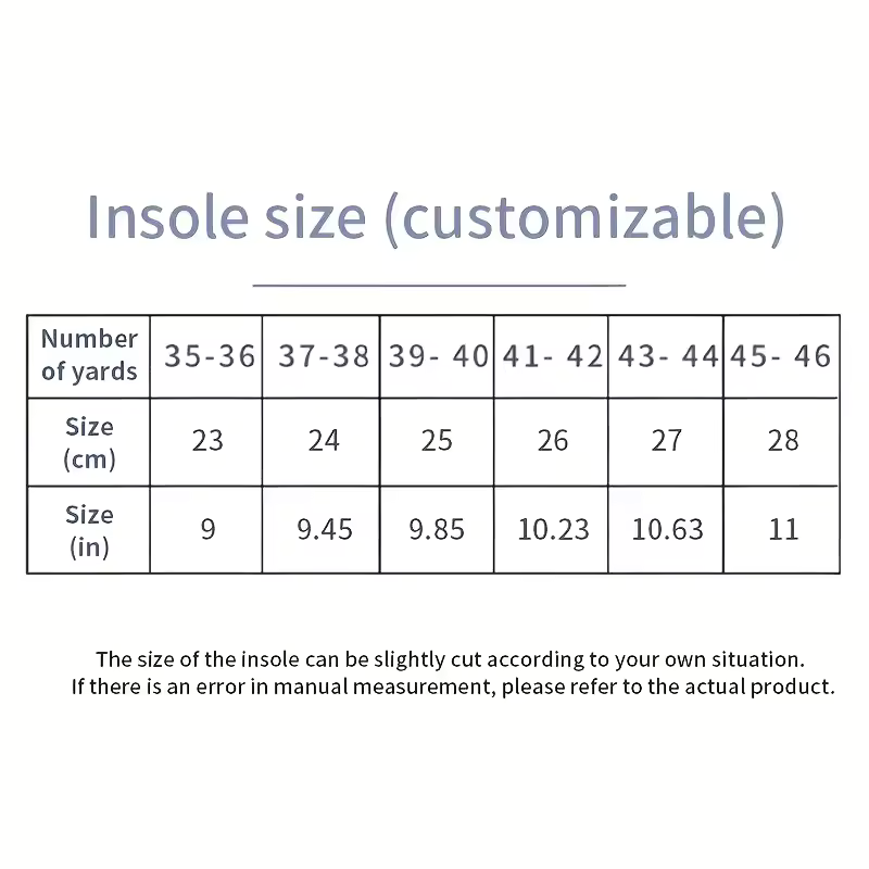 Height Increase Insoles EVA