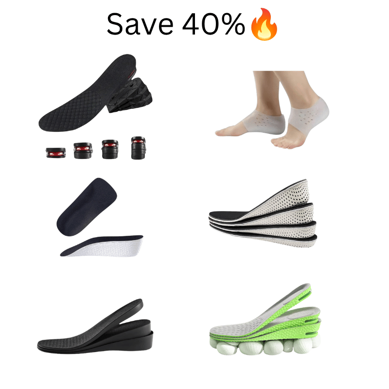 6-in-1 Height Insoles Bundle (Save 40%)