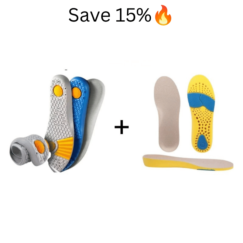 2 in 1 Sports insoles Bundle (Save 15%)