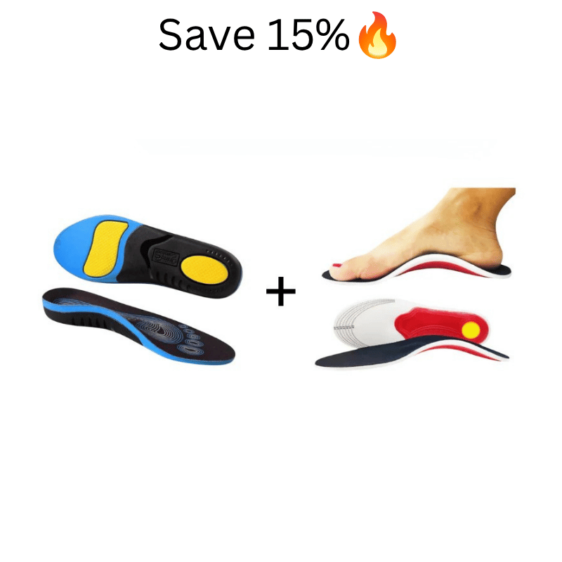2 in 1 Arch Insoles Bundle (Save 15%)