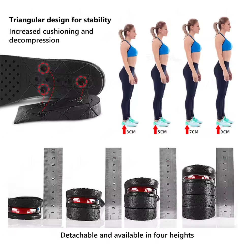 Adjustable Height Increase Insoles