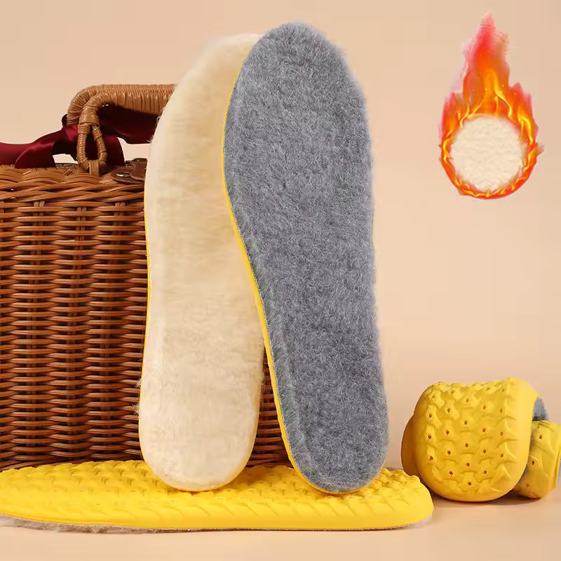 Ultra Soft Wool Warm Insoles